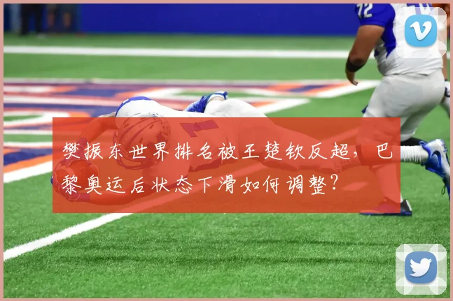 樊振东世界排名被王楚钦反超,巴黎奥运后状态下滑如何调整?